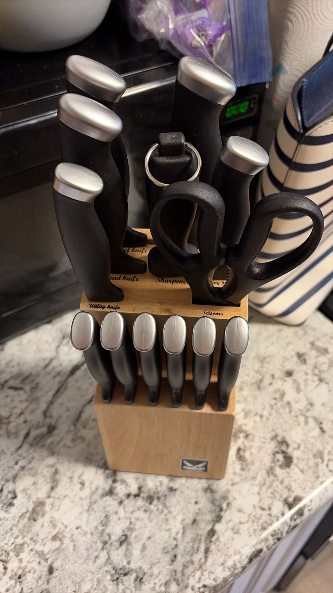 Brand new knife block!!