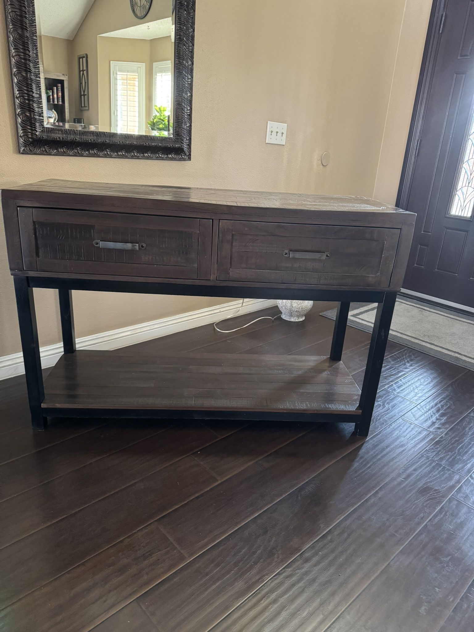 Ashley’s Johurst Coffee Table With Lift Top And Johurst Sofa/console Table
