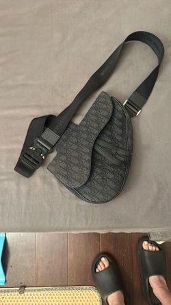 Dior Oblique Saddle Belt Bag