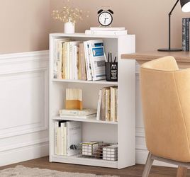 NEW White 3-Shelf Bookcase / Bookshelf – Still in Box (3 Available)