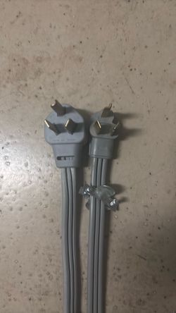 3 prong dryer cable  2 each.