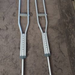 Two Sets Of Crutches $10 For Each Set