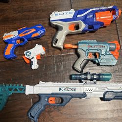Nerf Gun Lot