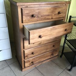 Cajonera Nueva De Madera De Pino 