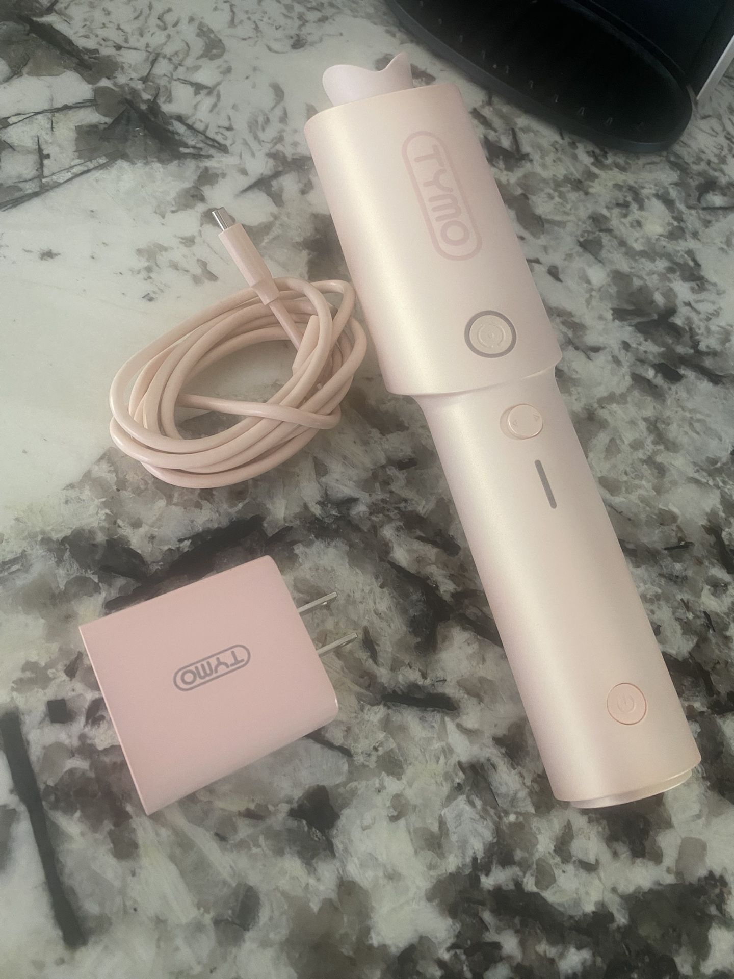 TYMO CURLGO Cordless Curling Iron – Like New, Gold Blush