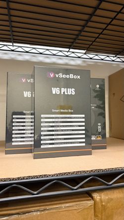 vSeeBox V6 Plus High Performance Home Streaming Box 4K WiFi Lake Elsinore | 0% Interest Options | Easy Setup | New | V6Plus05 | V6