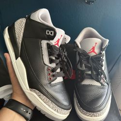 Nike Jordan 3 Black Cement Size 10.5