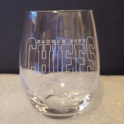 CLEARANCE SALE! Kansas Chiefs Fan Wine Glass