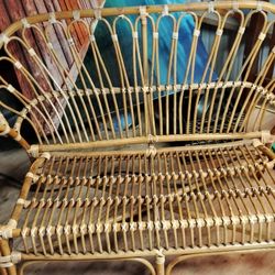 Bamboo Love Seat ( Outdoors)