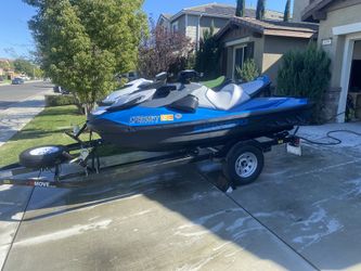 2 Sea doo gti with new trailer