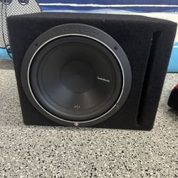 Rockford Fosgate 10 inch subwoofer