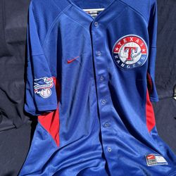 Genuine Nike Team Jersey 12/14 Size XL Texas Rangers Stitched