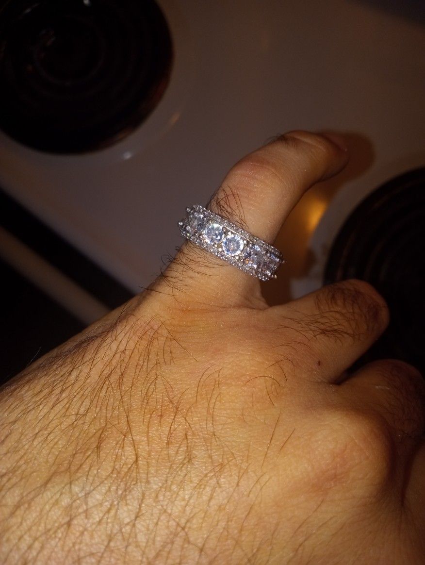 Silver Pinky Ring Size 7