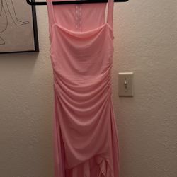 beautiful, pink dress