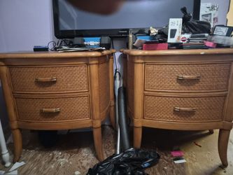 Wood cabinets