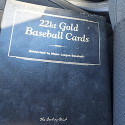 1996 Danbury 22karat Gold Baseball Cards 