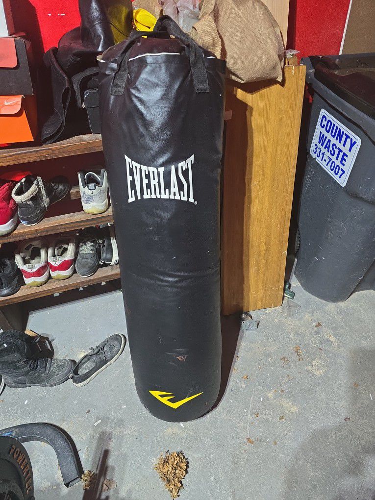 Punching Bag With Wall Hanger