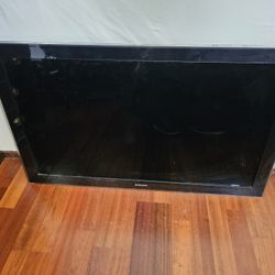 65 Inch Samsung TV with Roku Device. 