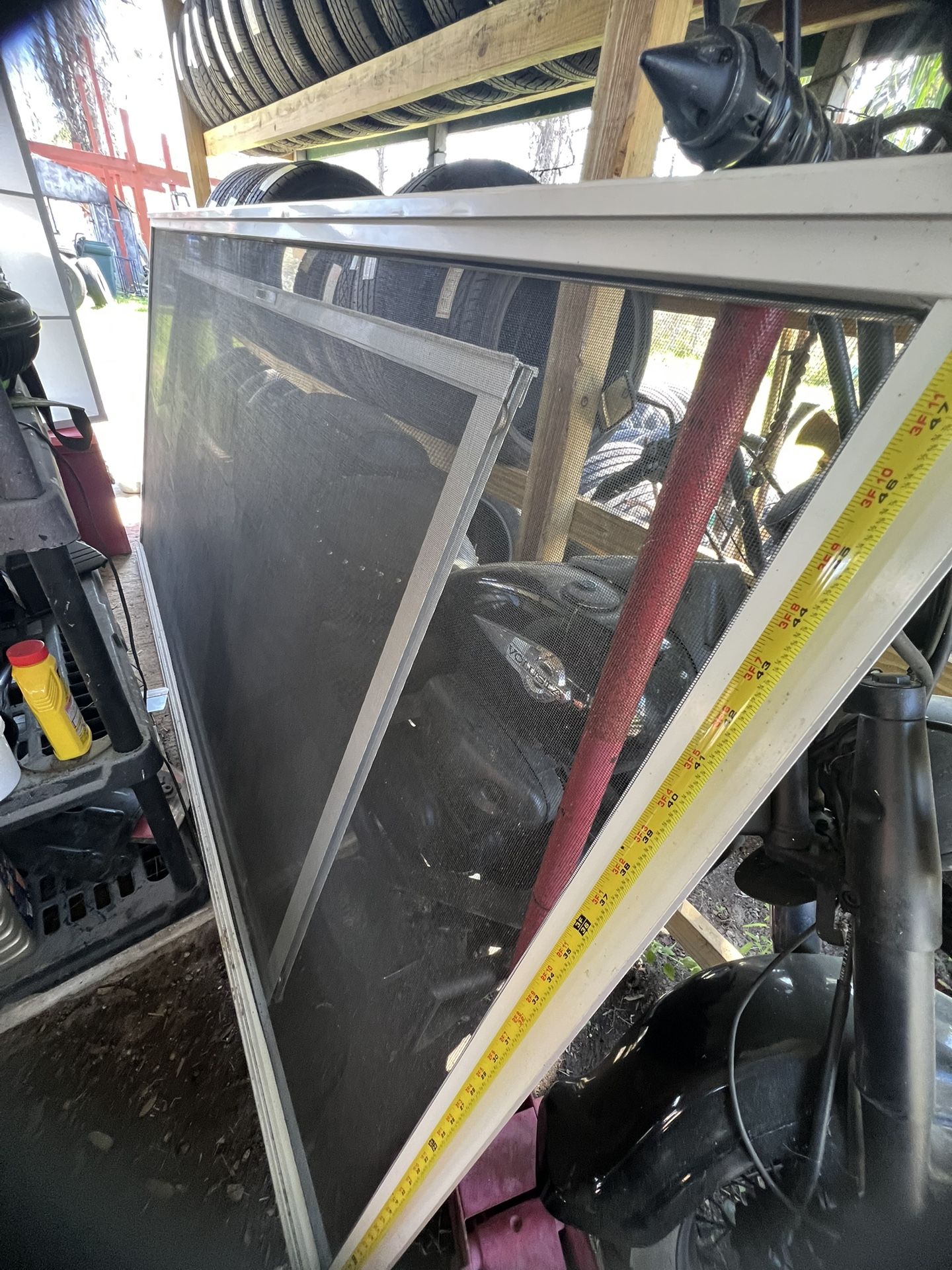 Two Screen Sliding Doors