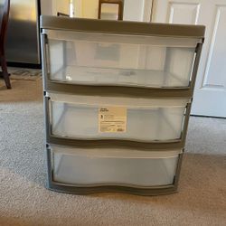3 Drawer Storage Cart