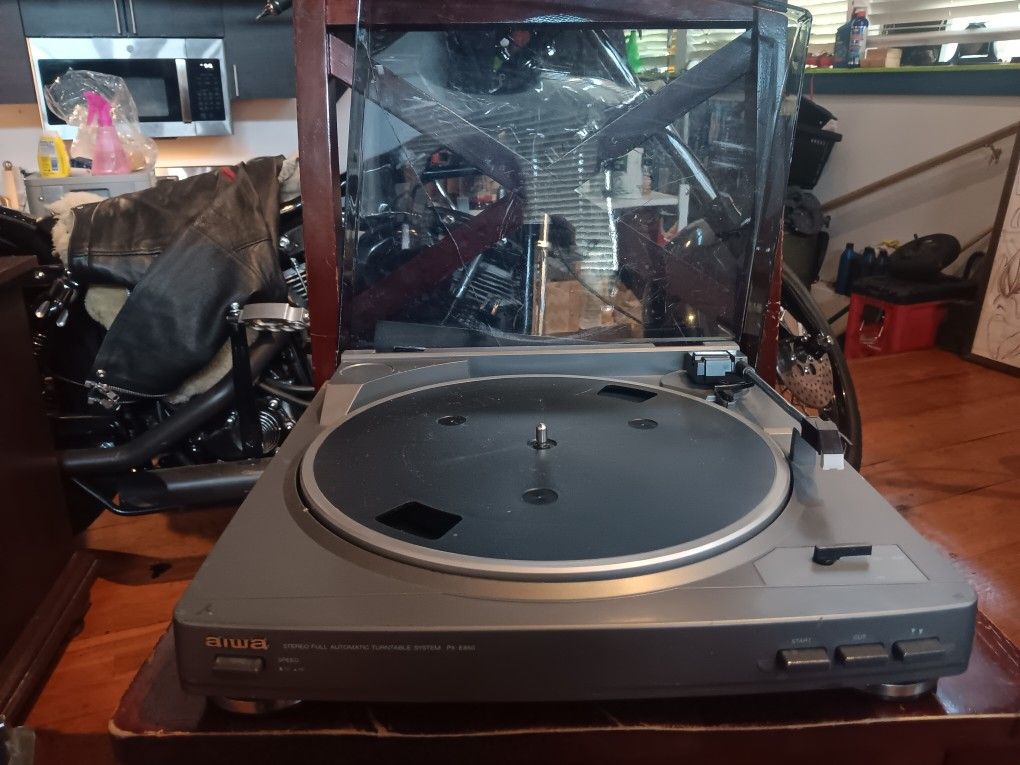Aiwa Px E850 Automatic Turntable Record Player Works Great Can Include Full Stereo System