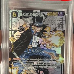 2023 ONE PIECE OP04 EN SABO ALTERNATE ART #083 GEM MT 10