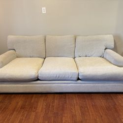 Cindy Crawford Bedpark Sofa in ivory. 