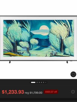 Brand new still in box!!! 📦 Samsung 65" The Frame QLED TV