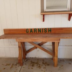 Herb/ Plant Potting Tall Work Bench