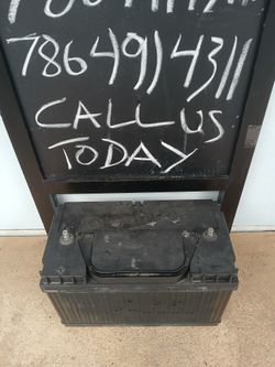 Semi Truck Interstate Batteries 