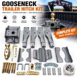 Gooseneck Trailer Hitch Kit – Heavy Duty Complete Set