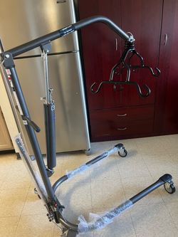 Hydraulic Patient Lift with Sling Bar