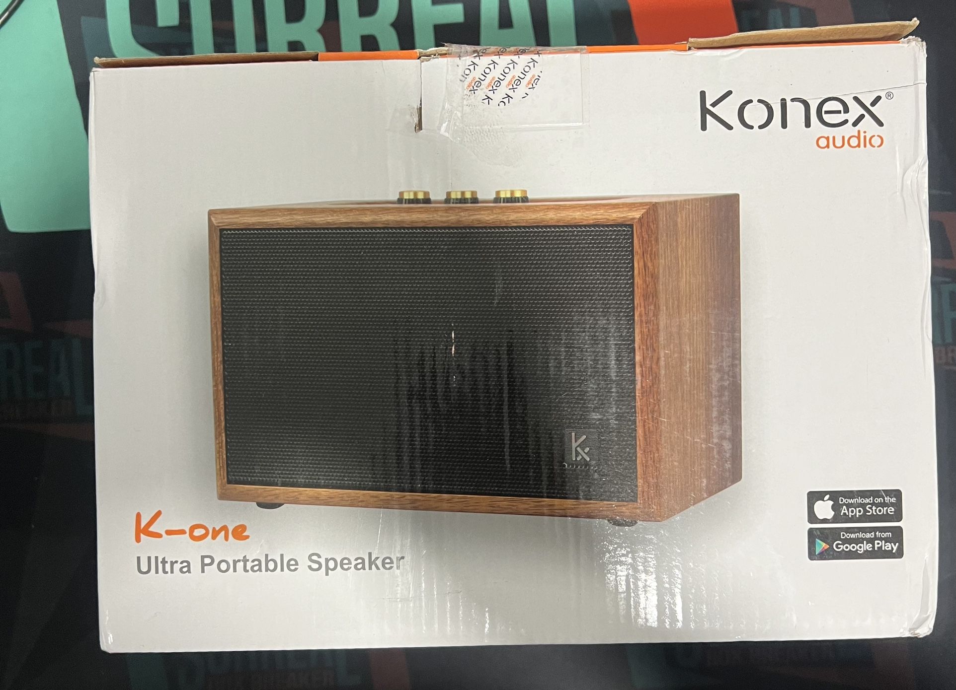 Retro Wooden Bluetooth Speaker, KONEX 40W