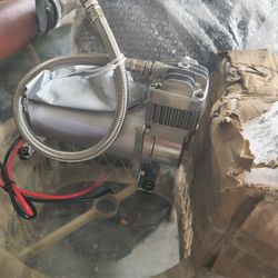Air Compressor And Tanks 