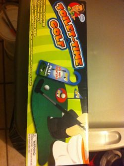 Toilet time golf