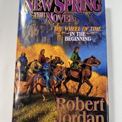 Wheel of Time New Spring by Robert Jordan 200 1st Edition Hardcover