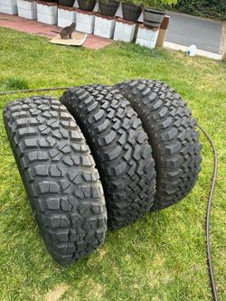 LT255-75-R17” Bfgoodrich Mud Terrain Tires New