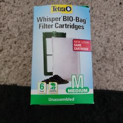 Tetra Medium Whisper BIO-Bag Filter Cartridges