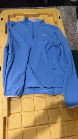 Lightweight women’s medium jacket light blue