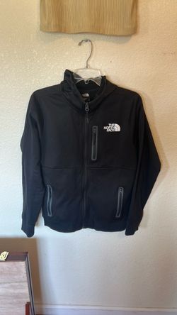 North face zipper hoodie black size small