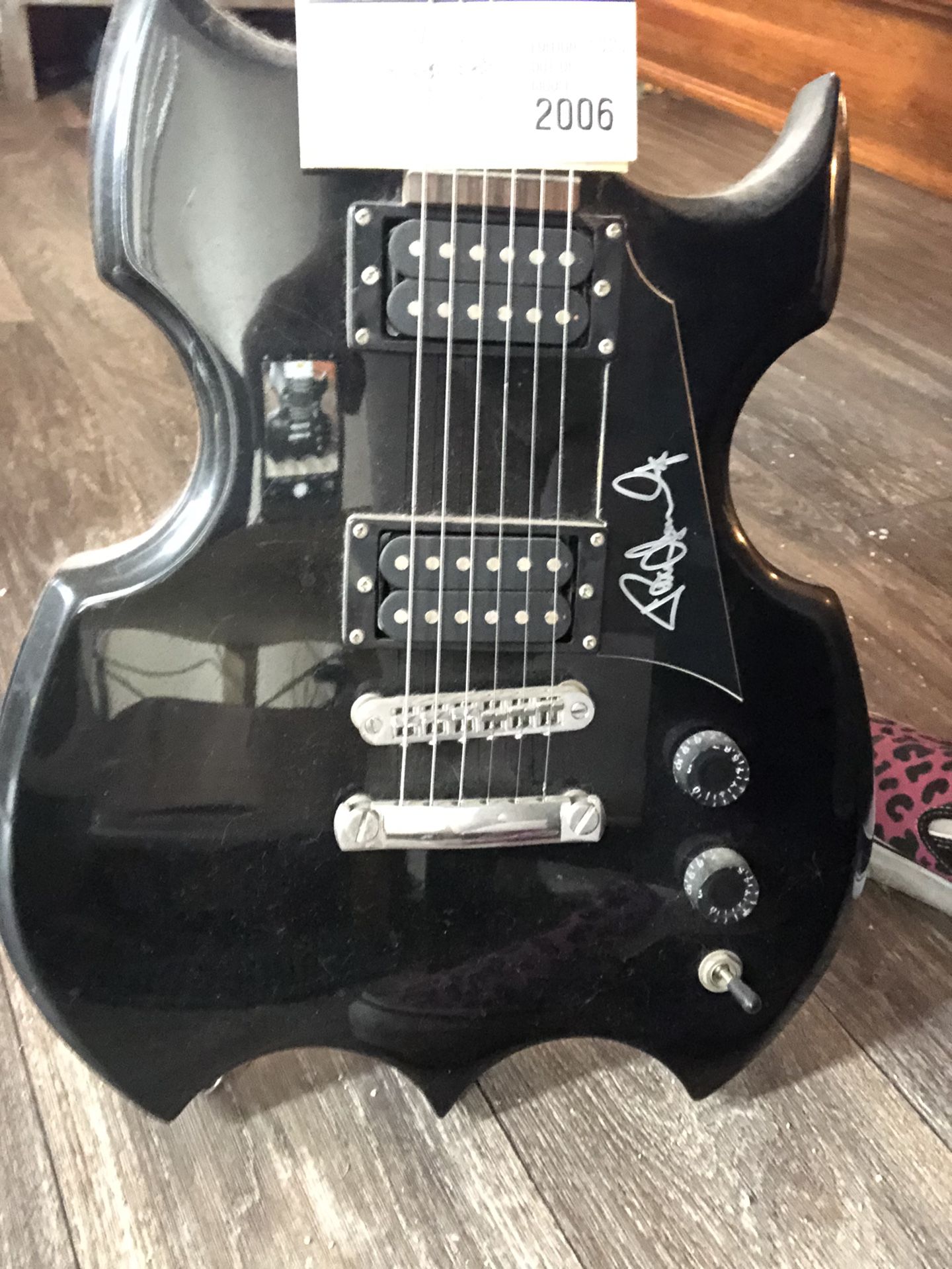 Signed Paul Stanley From Kiss Guitar