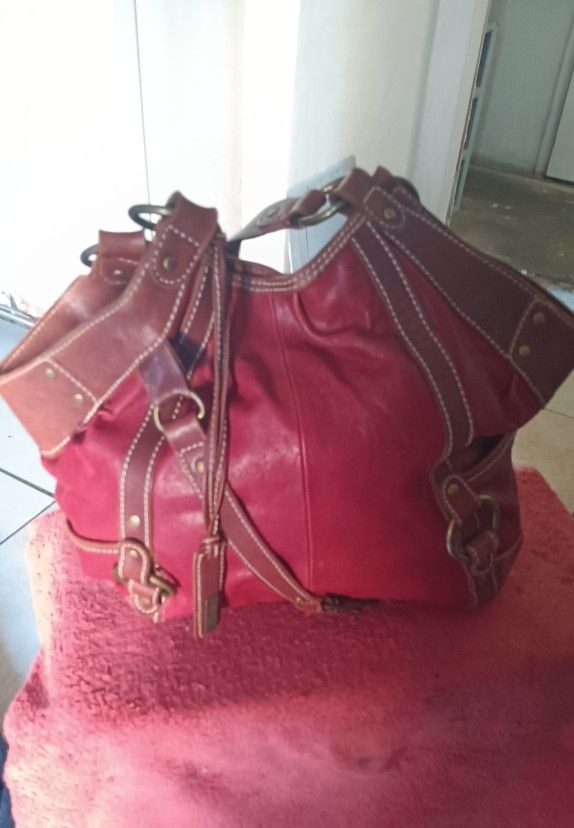 Jo JEANS LEATHER HANDBAG./Purse