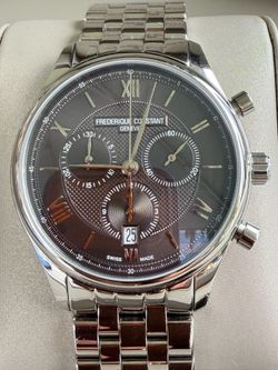 ⌚ Frederique Constant Classics Chronograph Watch — Swiss Made (FC-292MG5B6B)