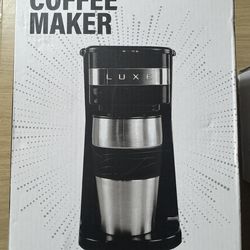 Luxe Single Serve Coffee Maker