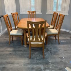 Dining Table  Solid Wood,