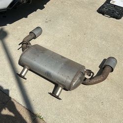 Q50 Stock Muffler 2014-2017