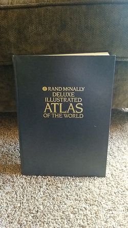 RAND MCNALLY DELUXE ILLUSTRATED ATLAS OF THE WORLD