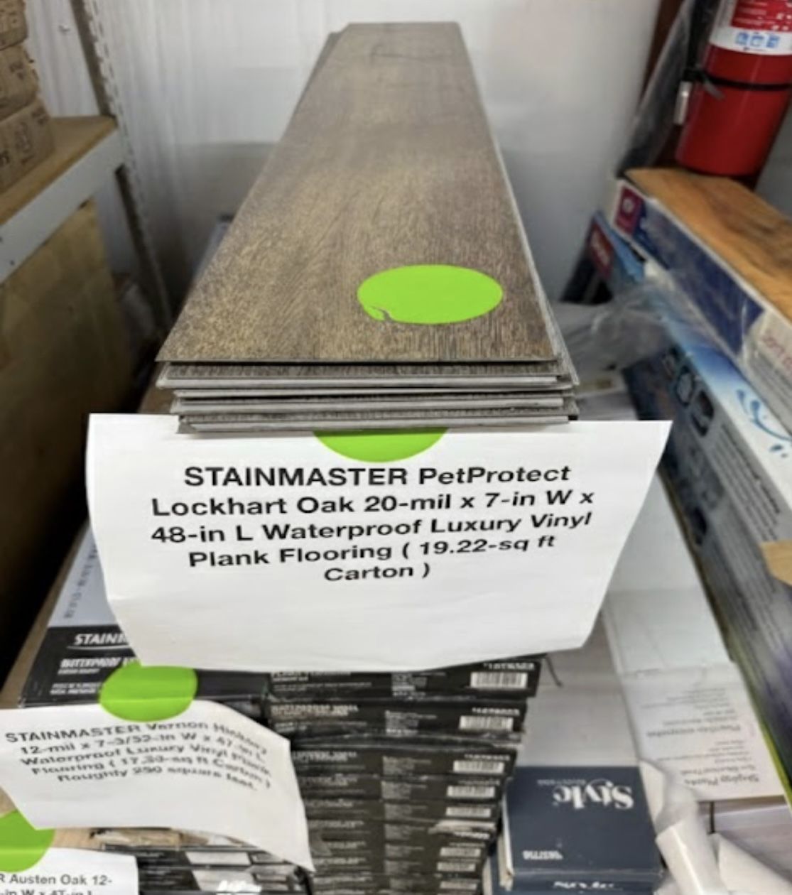 STAINMASTER PetProtect Lockhart Oak Waterproof Luxury Vinyl Plank Flooring