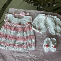 Beautiful Handmade Baby Dresses For Spring and Summer For Sale