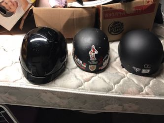 Helmets for days. All size small. One brand new.